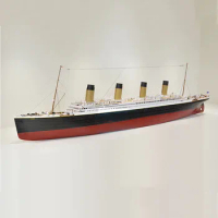 1/150 Titanic Finished Model Sea Cruise Ship Remote Control Boat Model Toy Gift RC Merchant Ship Finished Simulation Scale Ship