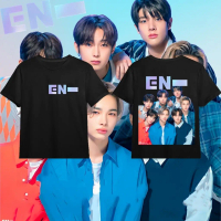 พร้อมส่ง เสื้อ Enhypen ผู้หญิง ผู้ชาย Cotton Jungwon Heeseung Jay Jake Sunghoon Sunoo Ni-Ki S-5XL #0