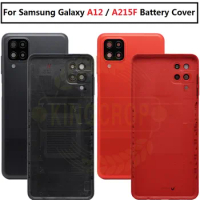 For Samsung Galaxy A12 A125 Battery Back Cover Door Rear Housing Case Assembly Repair Parts For Samsung A12 A125F Back Housing