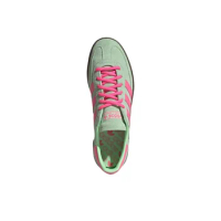 Adidas HANDBALL SPEZIAL LOW Men's and Women's Board Shoes Classic Retro Sneakers Cute Green and Pink