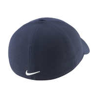 Nike 高爾夫球帽 Perforated Golf Hat Tiger Woods 透氣孔洞 遮陽 藍 白 CW6792-451