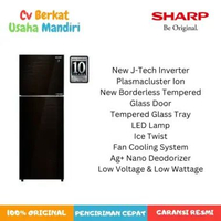 SHARP SJ-456GI-MK KULKAS J-TECH INVERTER