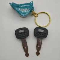 459A Key Excavator Accessories For kubota microdig Excavator Keychain 15 20 30 155 161 163 ignition key
