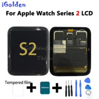For Apple Watch Series 2 LCD Display Touch Screen Digitizer Series2 S2 38mm/42mm lcd Pantalla Replacement+Tempered Glass+Tools