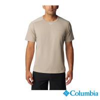 【Columbia 哥倫比亞】男款-Black Mesa™涼感快排短袖上衣-礦石灰(UAO14400AT/IS)