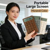 12-Digit Calculator with Stylish & Durable Design - Vibrant Colors, Office, School, & Home Essential