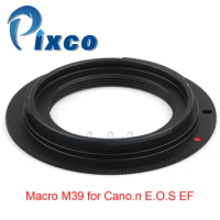 Pixco For M39-EOS lens adapter Ring work for Macro M39 for Canon EOS EF 5D Mark III 5D Mark II 1Ds Mark [IV / III / II / I ]