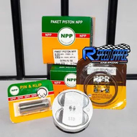 SILINDER BLOK PAKET BLOK PISTON + PISTON KIT NPP PISTON STD OVERSIZE 0.50 1.00 1.50 2.00 SATRIA FU 1