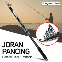 Permata Mall- XINLONGWEI Joran Pancing Antena Carbon Fiber Telescopic Fishing Rod - JD25