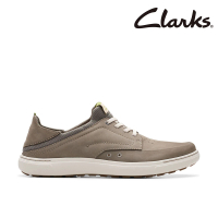 Clarks 男鞋 Mapstone Easy 靈動感休閒時尚2 Way板鞋 休閒鞋(CLM76882C)