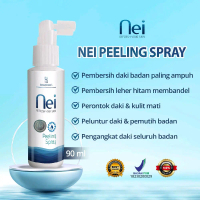 nei peeling spray Solusi penghilang daki dan kulit mati pemutih leher original nei peeling spray scr