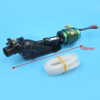 1set 16mm Spray Water Thruster+2440 Motor+Water Cooling Motor Jacket w/Coupling Shaft Small Jet Boat Pump for RC Model Jet Boats
