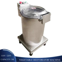 Vegetable Dehydrator For Commercial Restaurants Stainless Steel High-Speed Rotating Lettuce Spinach Fast Drying Machine