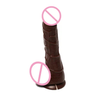 Sex products Dildos Realistic Big Flexible penis Textured Shaft Silicone Big Dildo strong suction cup Sex Toys For Women