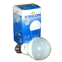 Lampu LED VISICOM 8W PUTIH/ Cool Day Light White Bulb Bohlam A60 8 W