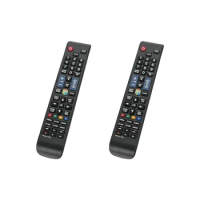 2X BN59-01198Q Replace Remote for Samsung Smart TV UE40JU6445K UE55JU6445K T32E390SX