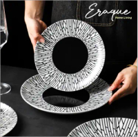 Astro Plate Series / Piring Makan Keramik Astro Estetik Eropa Mewah