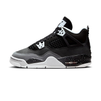 Nike Air Jordan 4 Fear GS 2024 大童 黑白 恐懼 實戰 籃球鞋 FQ8213-002
