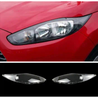 Headlight Transparent Lampshade Mask for Ford Fiesta 2009-2012 Fiesta Headlight Lamp Shell Mask