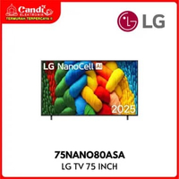 LG 4K UHD Smart TV 75 Inch Ai Magic Remote NANO80 NanoCell 75NANO80ASA