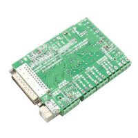 5 Axis Mach3 Stepper Motor Controller Board Breakout Board Interface Board For CNC Router Engraving Milling Machine