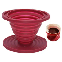 Pour Over Coffee Dripper Pour Over Coffee Filter Travel Pour Over Coffee Maker Reusable Filter kitchen accessories for Home