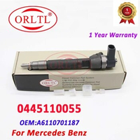 ORLTL Diesel Injector 0445110054 0445110055 A6110701187 0986435133 For Mercedes CDI W210 W211 E200 E220 E270 2.2 2.7 CDI