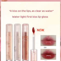 FLORTTE Beauty Lip Lasting Tint First Kiss Series Water Glossy Nice To Meet Chu Blooming Liquid Lipstick Makeup Women Cosmetics