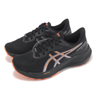 Asics 慢跑鞋 GT-1000 13 GTX 女鞋 黑橘 防水 支撐 緩衝 運動鞋 亞瑟士 1012B661002