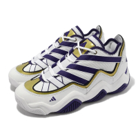 adidas 愛迪達 籃球鞋 Top Ten 2010 男鞋 白 紫 金 皮革 Kobe 湖人 Lakers 愛迪達(HQ4624)