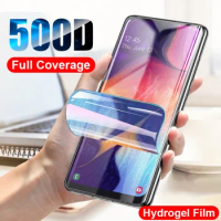 For Samsung galaxy A90 A80 A70 A60 A50 A40 A30 A20 A10 soft full cover phone screen protector hydrogel film Not glass protective
