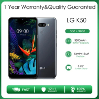 LG K50 Refurbished Unlocked LG K12 Max 32GB 3GB RAM 4G LTE Octa-core Rear Camera 13MP 6.26" Phone