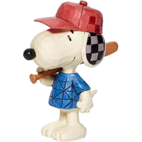 【震撼精品百貨】Enesco精品雕塑~Snoopy史努比打棒球投手全壘打 塑像 公仔擺飾*30592