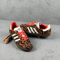 Adidas Samba OG Preloved Red Leopard Womens (100% Original) [JI2734] 36 2/3