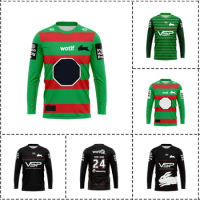 2024 South Sydney Rabbitohs long sleeve Home / Away / Training / Hat Rugby Jersey - Men's Size: S-5XL（Print Name Number）