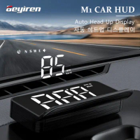 GEYIREN M3 Car HUD OBD2 GPS Head Up Display Electronics Windshield Projector Digital Speedometer Car Accessories For All Car