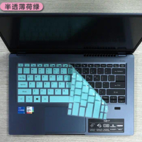 Silicone Keyboard Cover Skin Protector 14-inch For Acer Swift 1 SF114-33 sf114-32 sf114-34 14'' Laptop