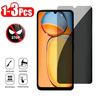 1-3Pcs Privacy Tempered Glass Anti-Spy Screen Protector For Vivo Y22 Y22S Y32 Y16 Y21E Y51A Y33T Y77E Y76S Y75 Y02 Y02A 5G