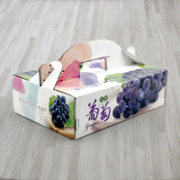 【果樹寶石】彰化大村溫室巨峰葡萄3包x1盒（約1.5公斤/盒）(產銷履歷認證 低溫農場直送 下單才採最新鮮)