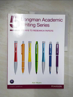 【書寶二手書T1／進修考試_DYE】Longman Academic Writing Series 5：Essays to Research Papers_Alan Meyers