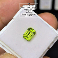 Natural Peridot cantik 1.20ct