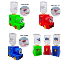PGTOYS - Mainan Dispenser Air Minum Mini (BONUS GELAS) Galon Portable Anak Air Minum Karakter / Main