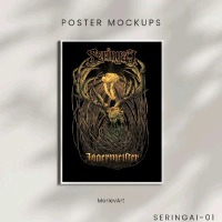 MorievArt Poster Hiasan Dinding Wall Art Aesthetic Premium Band Seringai Cover Papan MDF