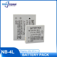1200mAh NB-4L Bateira NB 4L NB4L Batteries Battery for Canon IXUS 30 40 80 75 100 I20 110 115 120 130 IS 117 220 225 HS
