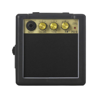 Guitar Amplifier Amp Speaker Portable Acoustic Electric Guitar Speaker Black Guitar Parts Musical Instrument Accessories