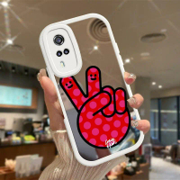 เคส VIVO Y31 2021 เคสหลังลายป้ายสันติภาพ พื้นผิวกระจก เคสป้องกันกล้องกันกระแทก