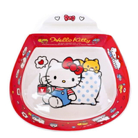 小禮堂 Hello Kitty 多功能陶瓷盤 (紅白馬克杯)