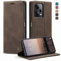 For POCO X5 Pro 5G Case Flip Wallet Leather Strong Magnetic Cover For POCO X5 F3 M3 F3 F5 Pro 5G Phone Case With Card Holder