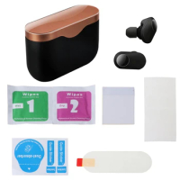 1Set High Transparent Protective Film Sleeve Anti-scratch Skin Protector for So-ny WF-1000XM3 Bluetooth-compatible Earphones