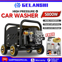 Water Jet High Pressure Cleaner 5800W Power Upgrade High Pressure Water Jet 220V Commercial Portable